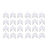 Maxbell 12x Angel Hanging Chic Pendant for DIY Holiday Wedding round