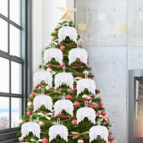 Maxbell 12x Angel Hanging Chic Pendant for DIY Holiday Wedding round