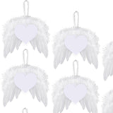 Maxbell 12x Angel Hanging Chic Pendant for DIY Holiday Wedding heart