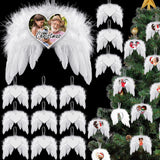 Maxbell 12x Angel Hanging Chic Pendant for DIY Holiday Wedding heart