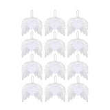 Maxbell 12x Angel Hanging Chic Pendant for DIY Holiday Wedding heart