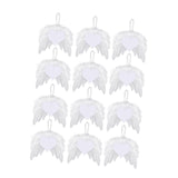 Maxbell 12x Angel Hanging Chic Pendant for DIY Holiday Wedding heart