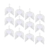 Maxbell 12x Angel Hanging Chic Pendant for DIY Holiday Wedding heart