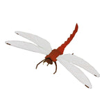 Maxbell 3Pcs Paper Crafts DIY Kits Dragonfly Model Home Office Decoration Handmade