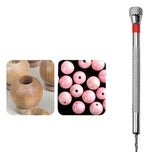 Maxbell Pin Vise Hand Drills DIY Rotary Tool 10ml Empty Oil Bottle Wood Metal Walnut