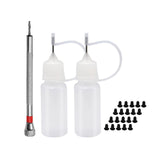 Maxbell Pin Vise Hand Drills DIY Rotary Tool 10ml Empty Oil Bottle Wood Metal Walnut