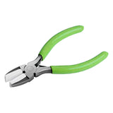 Maxbell High Carbon Steel Nose Flat Pliers Wire Wrapping Nylon Jaw Pliers for Crafts