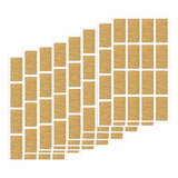 Maxbell Pantry Label Stickers Oilproof Water Resistant for Jars Food Containers 96Pcs