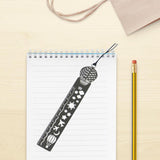 Maxbell Corner Bookmark Template Ruler Crafts for Stationery Supplies Office Girls Balloon