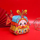 Maxbell Rabbit Cartoon DIY Handcrafts Portable Lantern Making Kit for