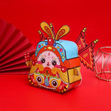 Maxbell Rabbit Cartoon DIY Handcrafts Portable Lantern Making Kit for