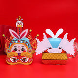 Maxbell Rabbit Cartoon DIY Handcrafts Portable Lantern Making Kit for