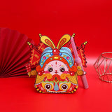 Maxbell Rabbit Cartoon DIY Handcrafts Portable Lantern Making Kit for