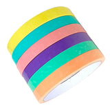 Maxbell 6Pcs Funny Sticky Ball Rolling Tape Crafts for Children Home Accessories