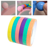 Maxbell 6Pcs Funny Sticky Ball Rolling Tape Crafts for Children Home Accessories