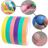Maxbell 6Pcs Funny Sticky Ball Rolling Tape Crafts for Children Home Accessories