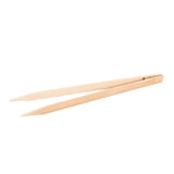 Maxbell Bamboo Tweezers Non slip Polished 25cm for Scented Tea Art Picking