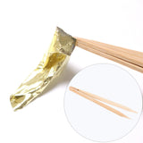 Maxbell Bamboo Tweezers Non slip Polished 25cm for Scented Tea Art Picking