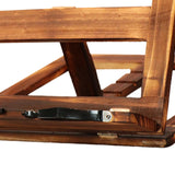 Maxbell Wooden Book Stand with Page Paper Clip Page Holders Kitchen Textbook iron