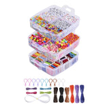 Maxbell 5000Pcs Jewelry Making Making Accessories Beads Tool Set Pendant Gift