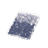 Maxbell Blank Pins with Pin Backs Cabochon Base Tie Tacks Pin Back with Storage Box