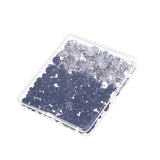 Maxbell Blank Pins with Pin Backs Cabochon Base Tie Tacks Pin Back with Storage Box