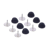 Maxbell Blank Pins with Pin Backs Cabochon Base Tie Tacks Pin Back with Storage Box
