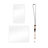Maxbell Retractable Lanyards ID Holders Dustproof for Women Girls Men Employees