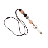Maxbell Retractable Lanyards ID Holders Dustproof for Women Girls Men Employees