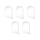 Maxbell 5x Arch Acrylic Table Sign Seating Cards for Wedding Centerpiece Decoration
