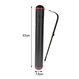 Maxbell Expanding Document Poster Storage Tube with Shoulder Strap for Picture Black