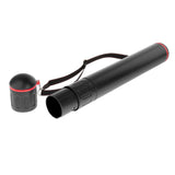 Maxbell Expanding Document Poster Storage Tube with Shoulder Strap for Picture Black