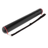 Maxbell Expanding Document Poster Storage Tube with Shoulder Strap for Picture Black