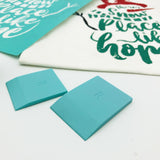 Maxbell Screen Printing Squeegee Applying Ink Transfer Rubber Soft for Printing 4cm x 5cm