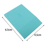Maxbell Screen Printing Squeegee Applying Ink Transfer Rubber Soft for Printing 4.5cm x 6.5cm