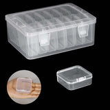 Maxbell Diamond Painting Storage Box with 14 Mini Box Hardware for Thread Charms