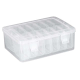 Maxbell Diamond Painting Storage Box with 14 Mini Box Hardware for Thread Charms