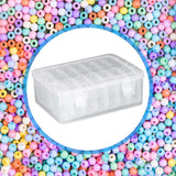 Maxbell Diamond Painting Storage Box with 14 Mini Box Hardware for Thread Charms