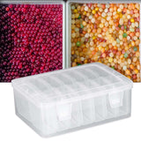 Maxbell Diamond Painting Storage Box with 14 Mini Box Hardware for Thread Charms