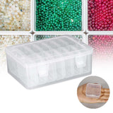 Maxbell Diamond Painting Storage Box with 14 Mini Box Hardware for Thread Charms