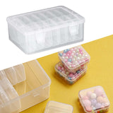 Maxbell Diamond Painting Storage Box with 14 Mini Box Hardware for Thread Charms