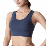 Maxbell Women Sports Bra Bra Cross Back Tank Tops for Workout Ladies M