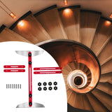 Maxbell Stair Treads Gauge Template Tool Accessories Extend 11.4in to 60.7in Durable