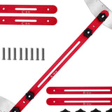Maxbell Stair Treads Gauge Template Tool Accessories Extend 11.4in to 60.7in Durable