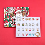 Maxbell Christmas Advent Calendar Kit DIY Bracelet Kit Jewelry Gift Set for Women Style A