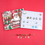 Maxbell Christmas Advent Calendar Kit DIY Bracelet Kit Jewelry Gift Set for Women Style A