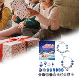 Maxbell Christmas Advent Calendar Kit DIY Bracelet Kit Jewelry Gift Set for Women Style C