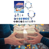 Maxbell Christmas Advent Calendar Kit DIY Bracelet Kit Jewelry Gift Set for Women Style C