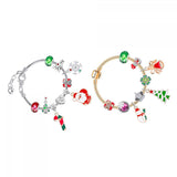 Maxbell Christmas Advent Calendar Kit DIY Bracelet Kit Jewelry Gift Set for Women Style E