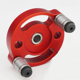 Maxbell Vertical Self Centering Dowel 6/8/10mm for Craft Woodworking Carpenters Red